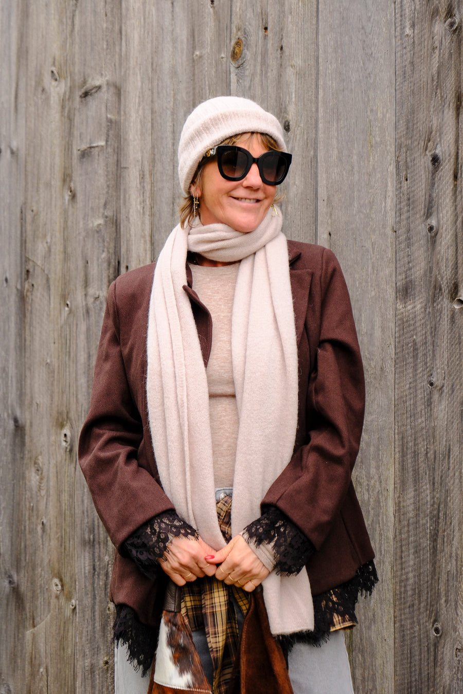 Ensemble bonnet-écharpe Mateo