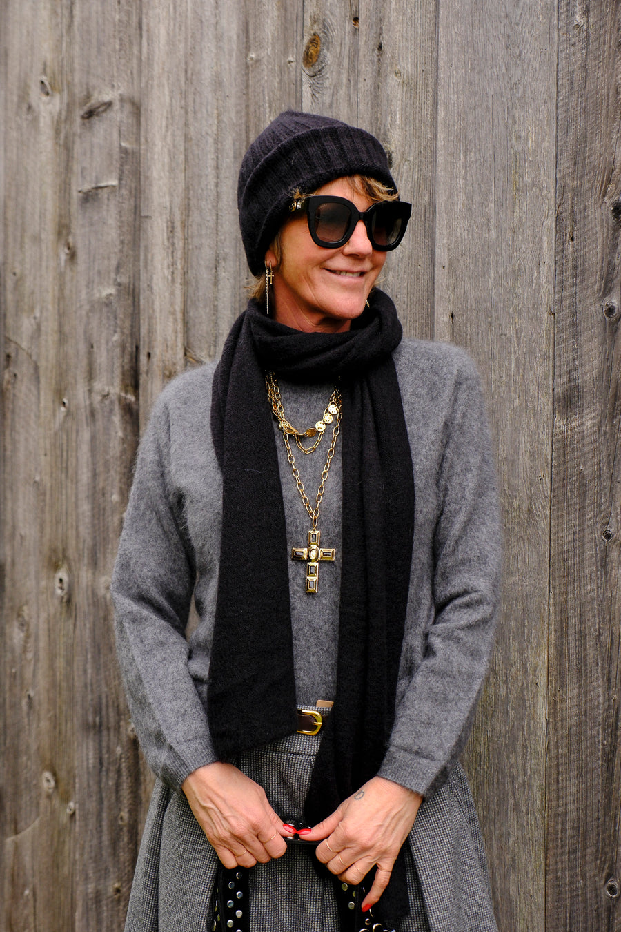 Ensemble bonnet-écharpe Mateo