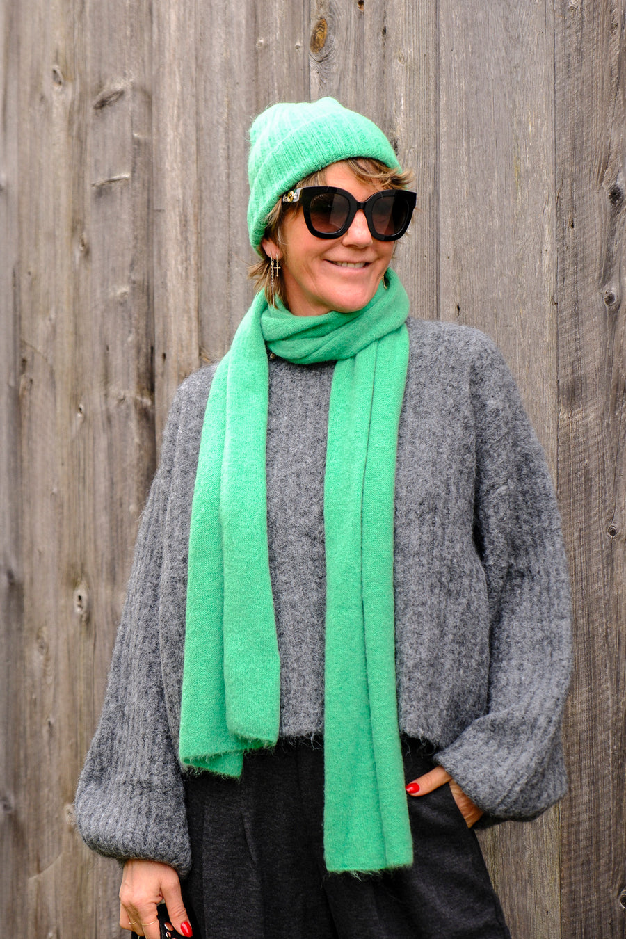 Ensemble bonnet-écharpe Mateo