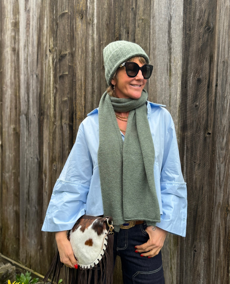 Ensemble bonnet-écharpe Mateo